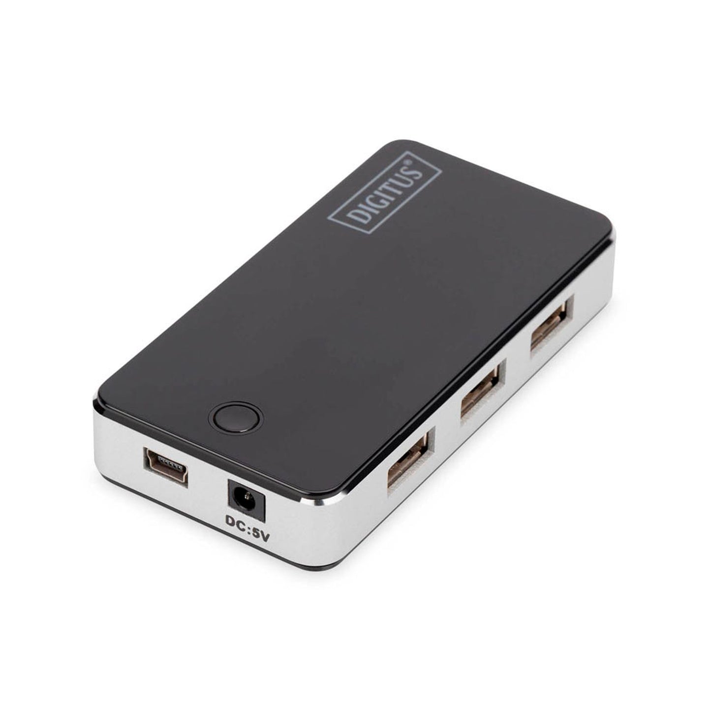 DIGITUS USB-Hub 7-fach schwarz | DA-70222