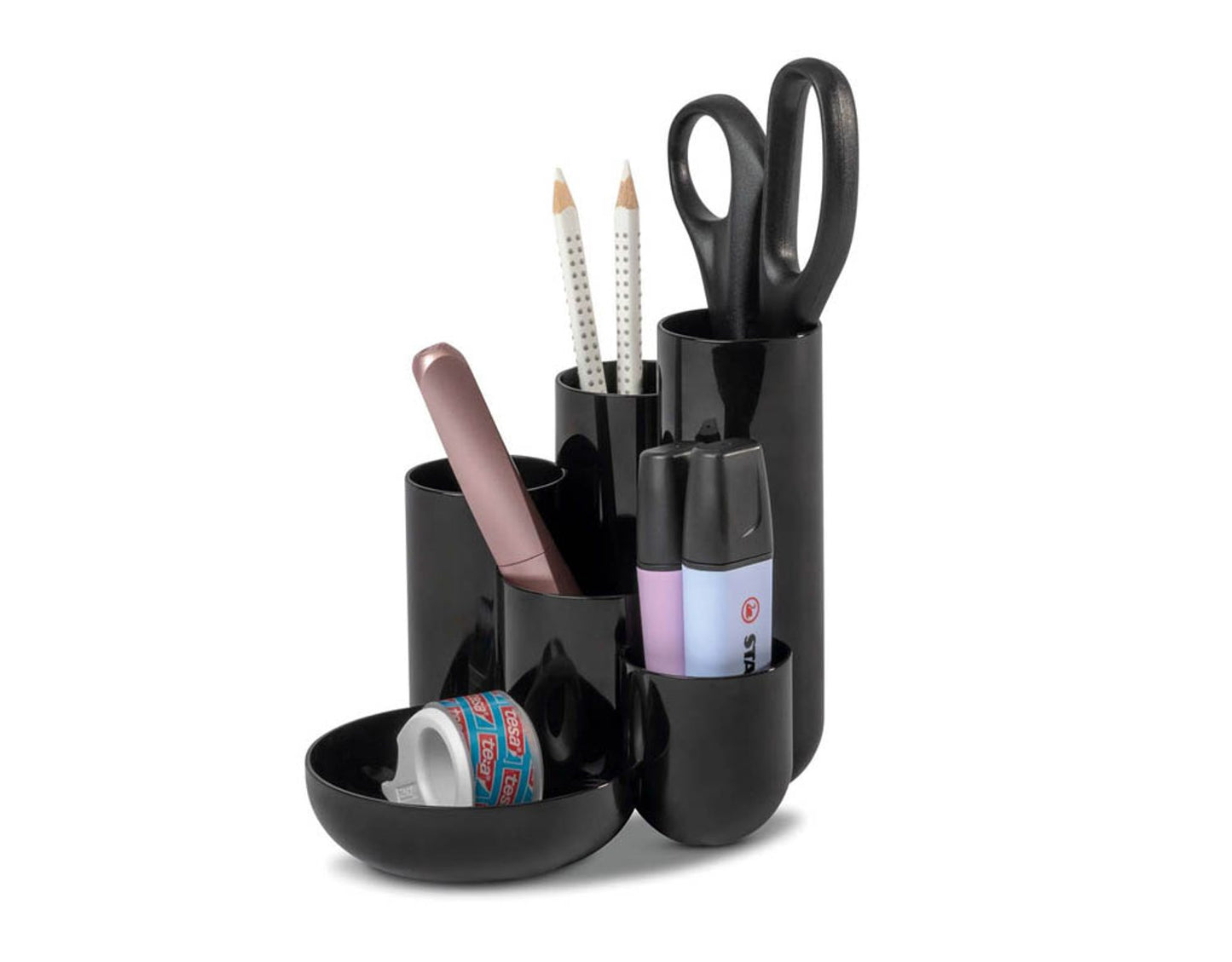 HAN Schreibtisch-Organizer CAMPUS Polystyrol 6 Fächer 13,1 x 15,4 x 13,7 cm