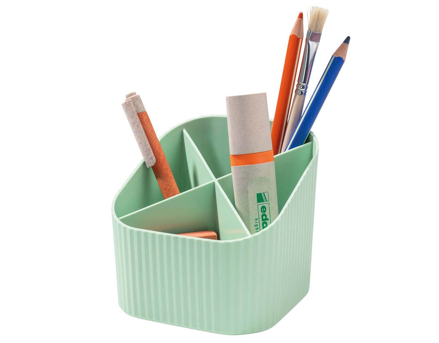 HAN Stiftehalter X-LOOP Kunststoff 4 Fächer 11,1 x 11,1 x 10,5 cm