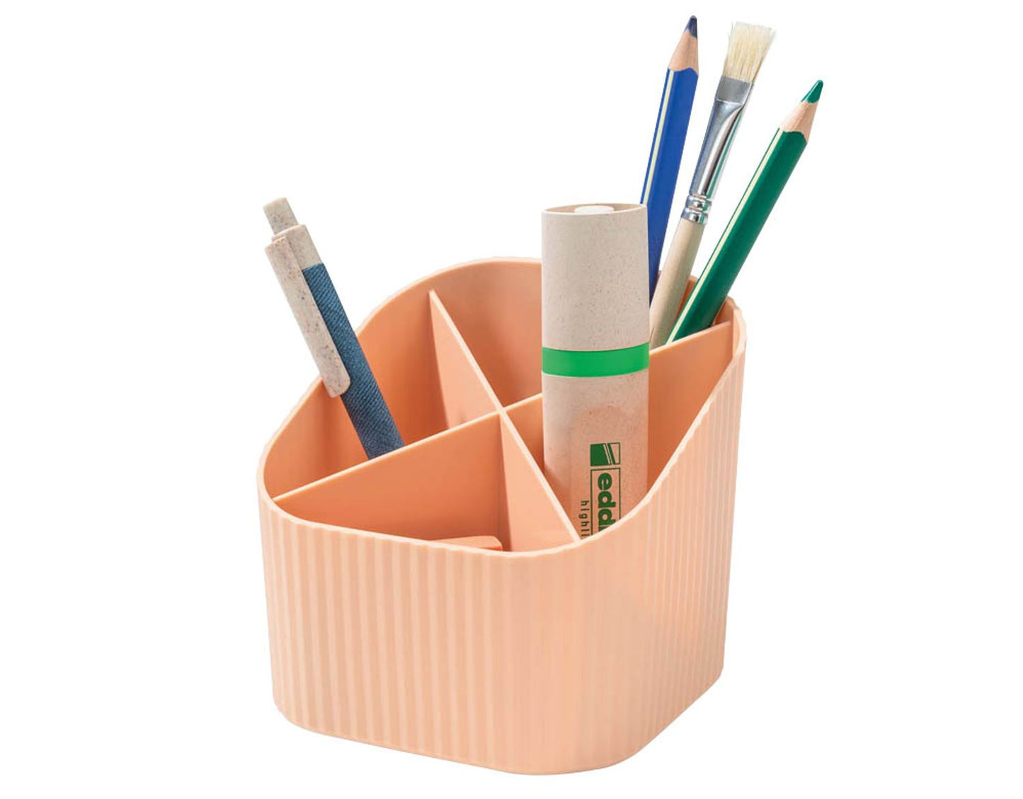 HAN Stiftehalter X-LOOP Kunststoff 4 Fächer 11,1 x 11,1 x 10,5 cm