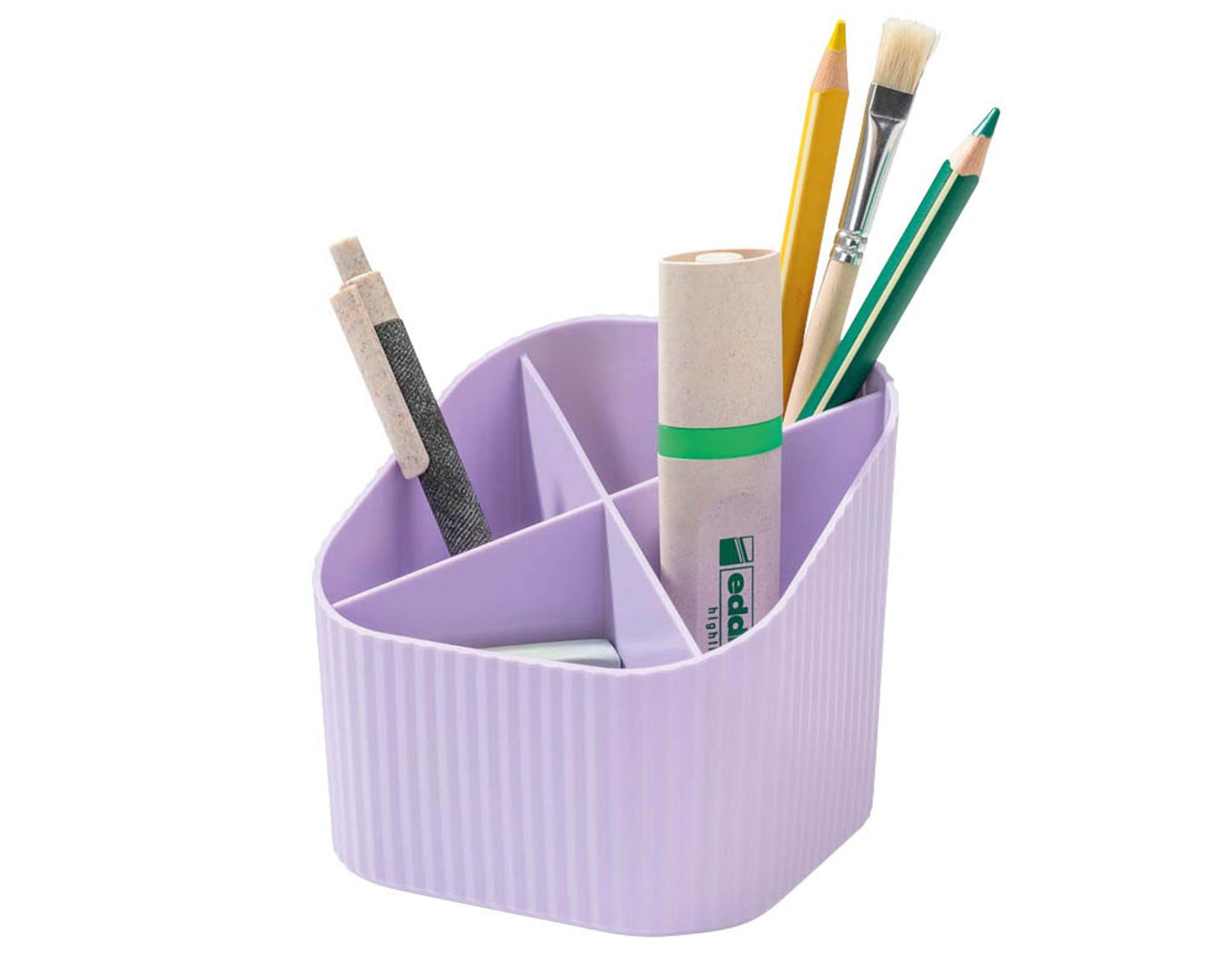 HAN Stiftehalter X-LOOP Kunststoff 4 Fächer 11,1 x 11,1 x 10,5 cm