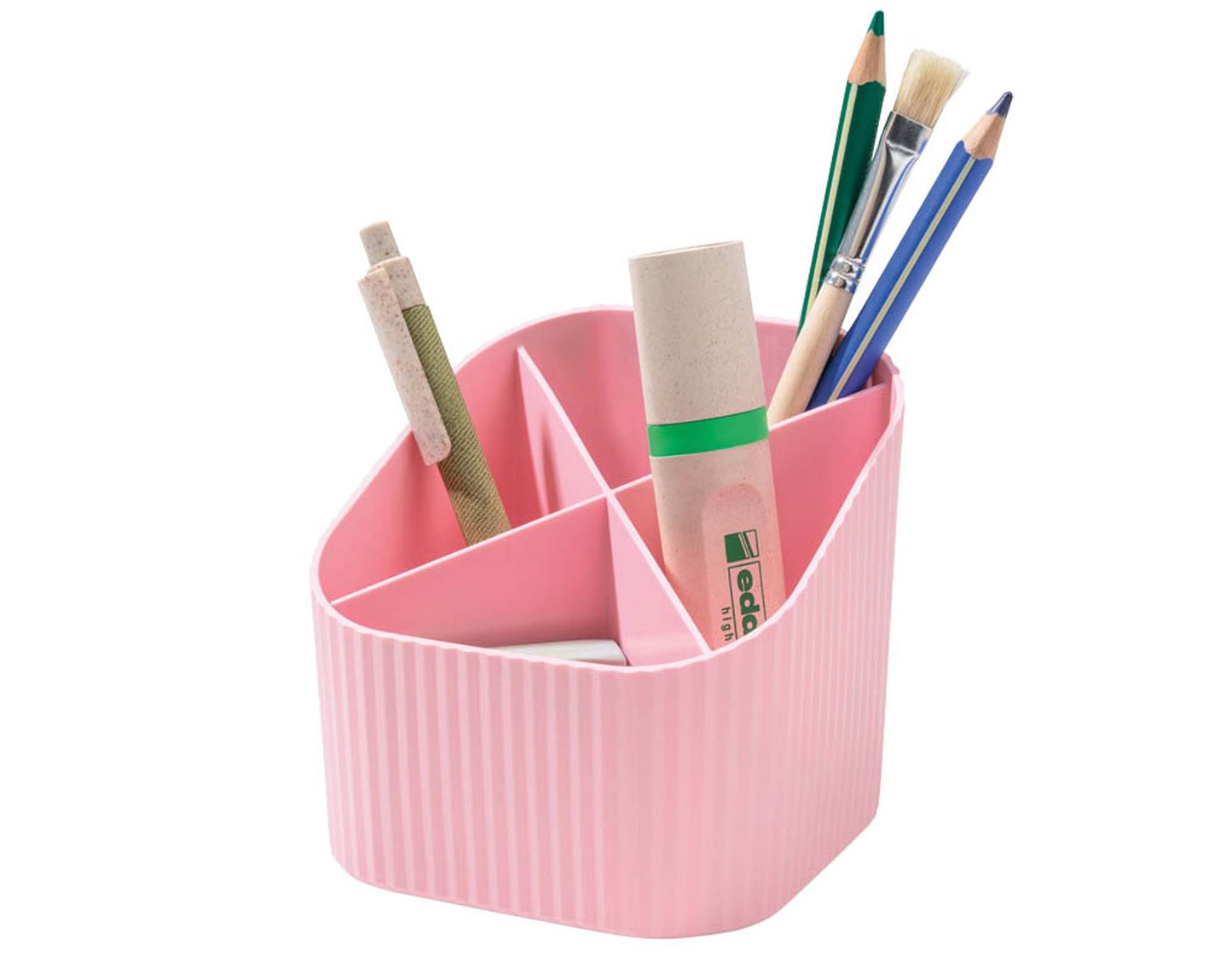 HAN Stiftehalter X-LOOP Kunststoff 4 Fächer 11,1 x 11,1 x 10,5 cm