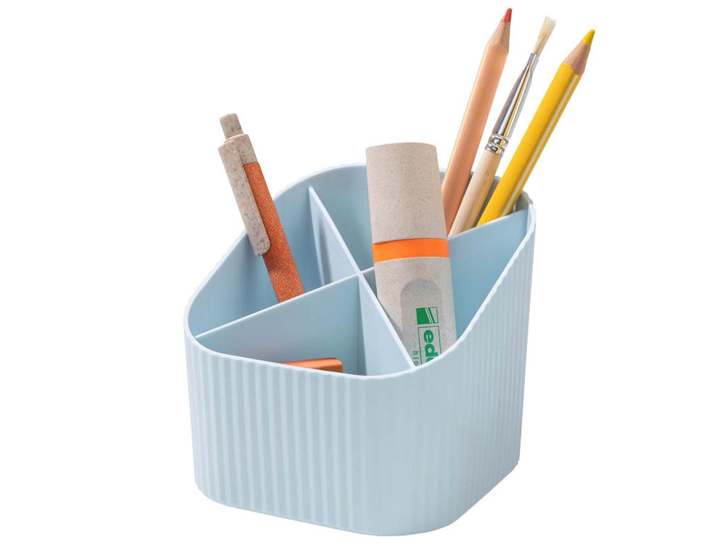 HAN Stiftehalter X-LOOP Kunststoff 4 Fächer 11,1 x 11,1 x 10,5 cm