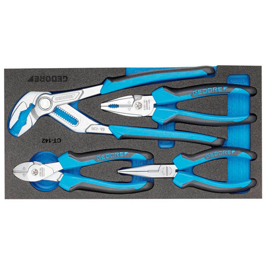 GEDORE Zangen-Set 1500 CT1-142 4-teilig | 2309025