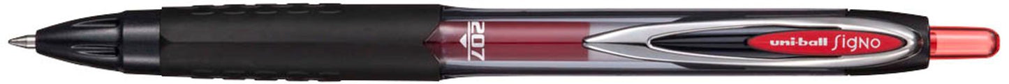 uni-ball Signo 207 Gelschreiber schwarz/transparent 0,4 mm, 1 St.