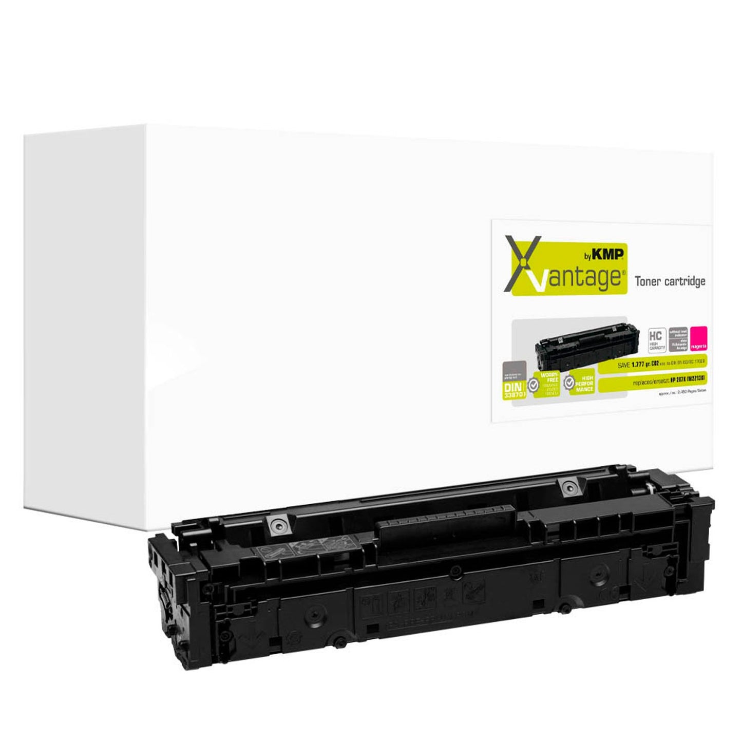 KMP XVantage® magenta Toner kompatibel zu HP 207X (W2213X) | 2558,3086