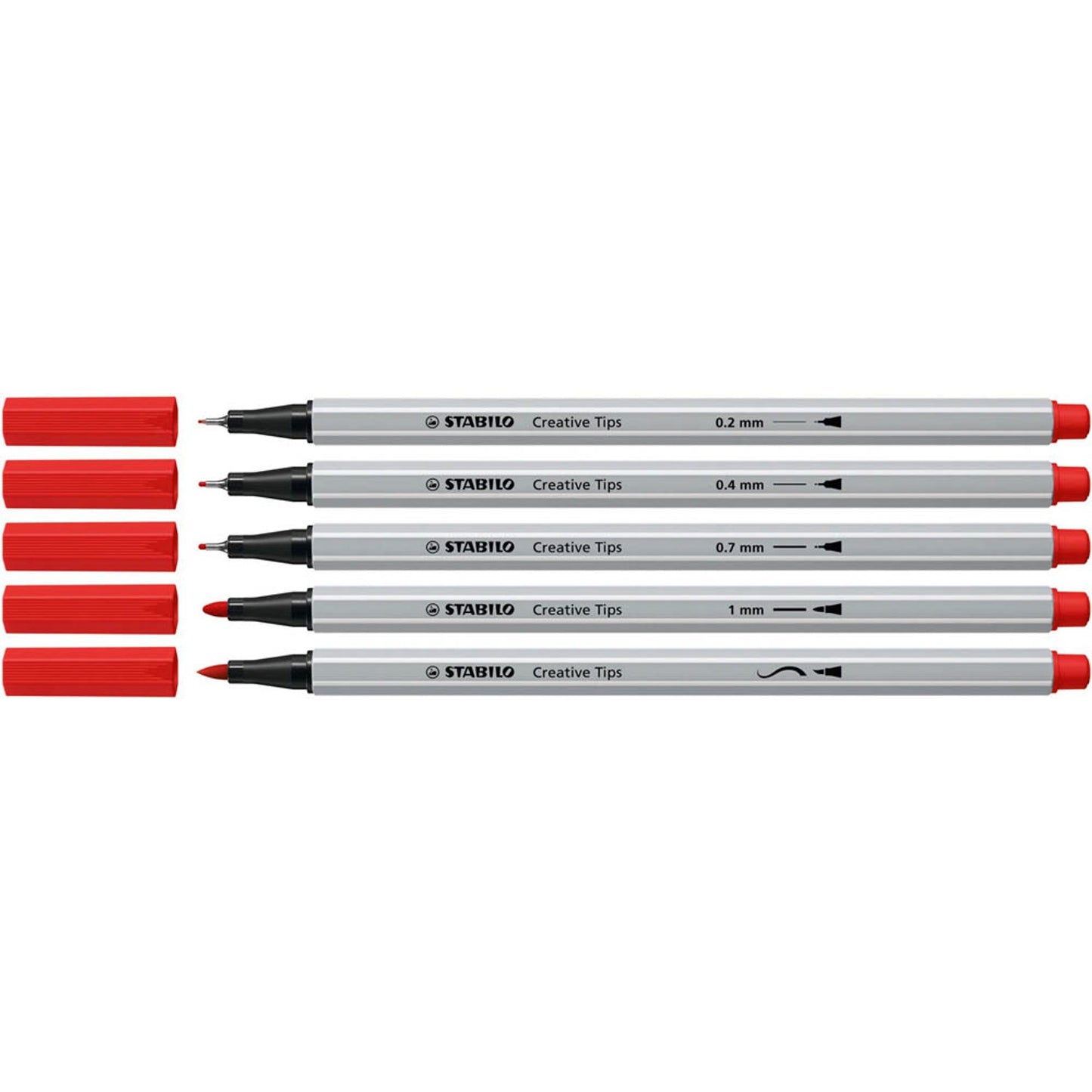 STABILO ARTY CLASSIC Filzstifte farbsortiert | 89/30-6-1-20 | 1 Pack = 30 St.