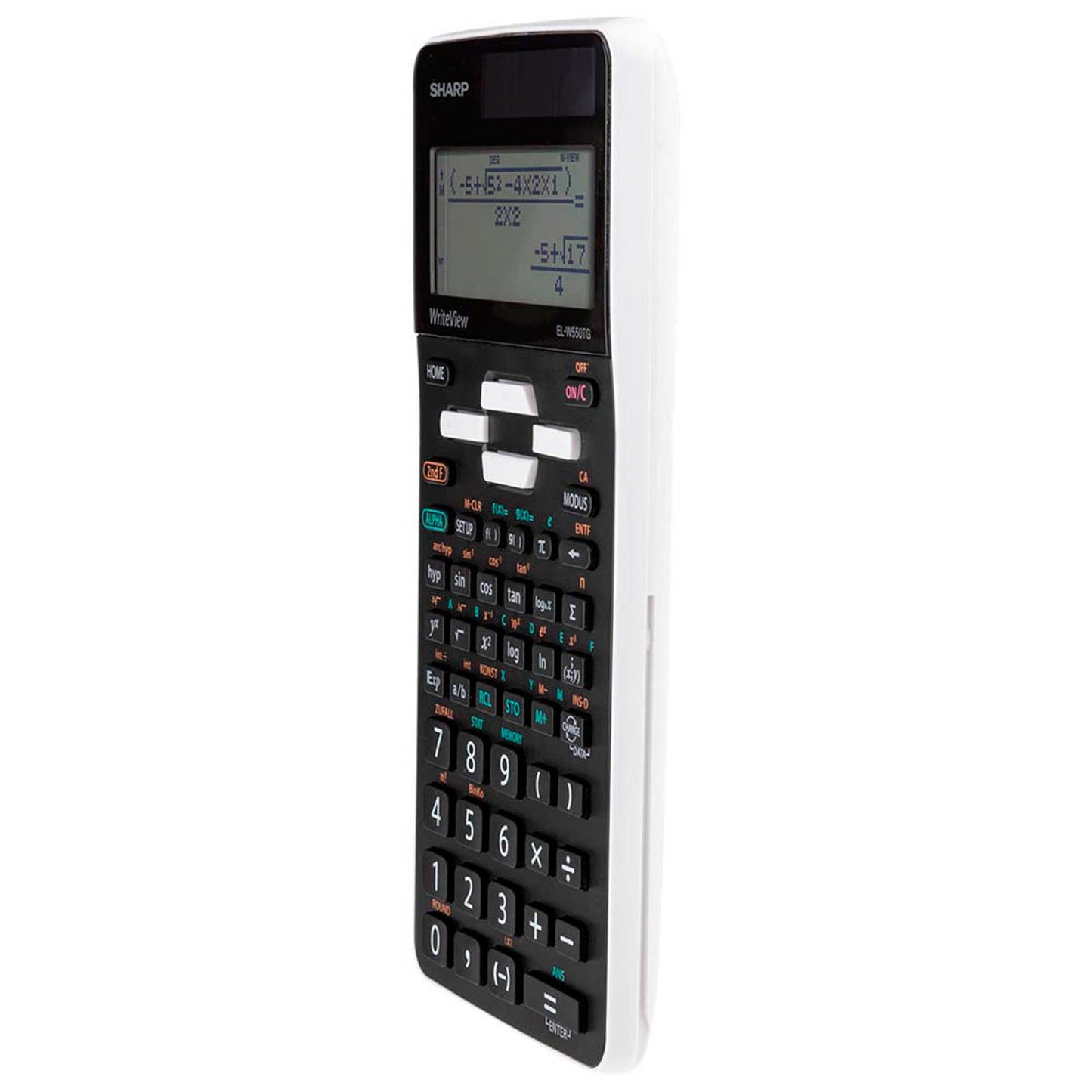 SHARP EL-W550TG Wissenschaftlicher Taschenrechner schwarz/grau | SH-ELW550TG