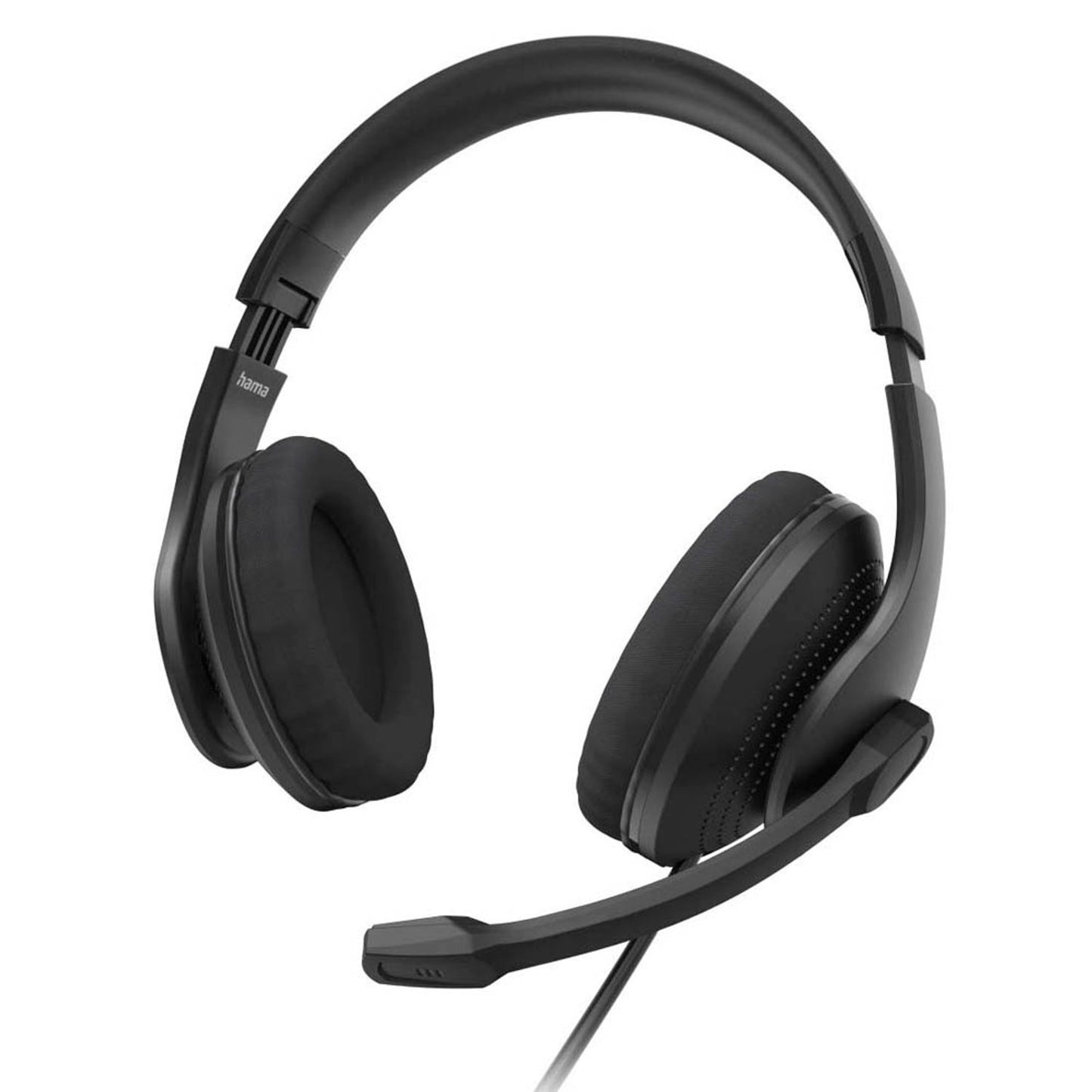 hama HS-USB300 V2 Headset schwarz | 139935