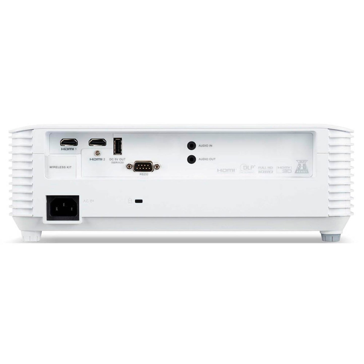 acer X1528Ki, DLP Full HD-Beamer, 5.200 (Standard), 4.160 (ECO) ANSI-Lumen | MR.JW011.001