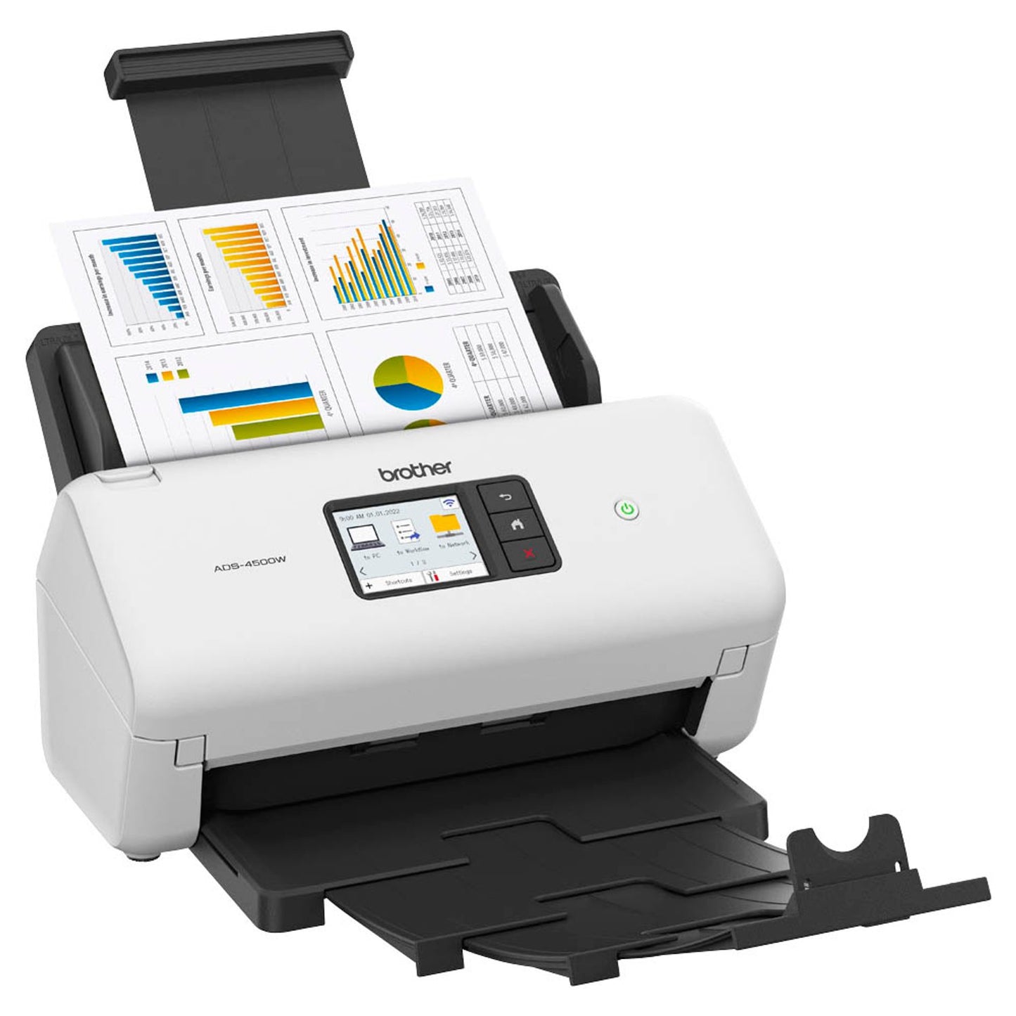 brother ADS-4500W Dokumentenscanner | ADS4500WRE1