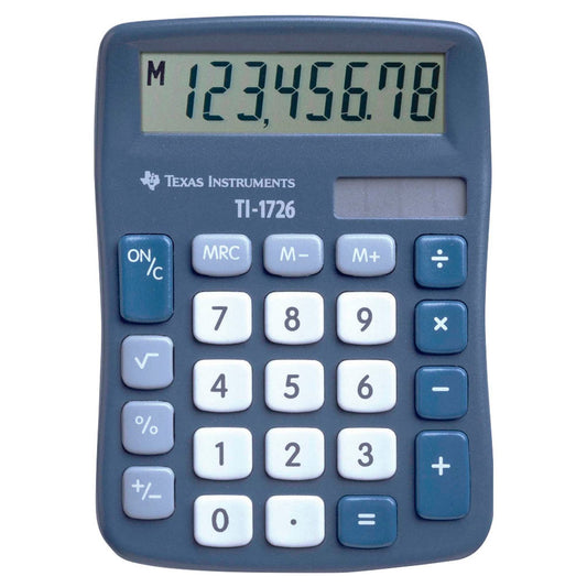 TEXAS INSTRUMENTS TI-1726 Taschenrechner blau | 1726/FBL/11E1/C