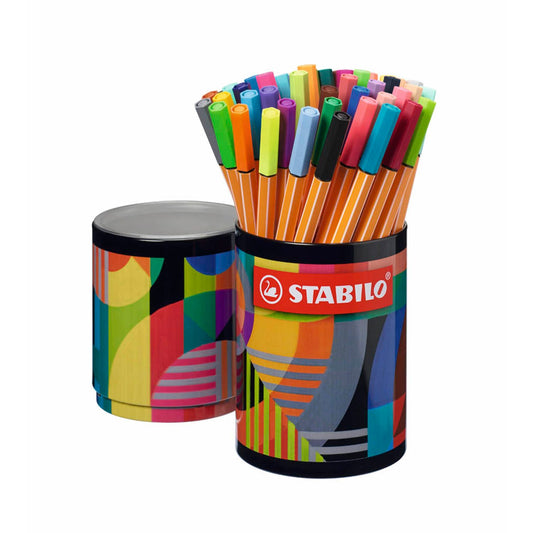 STABILO Point 88 Fineliner farbsortiert 0,4 mm | 88/45-2-20 | 1 Pack = 45 St.
