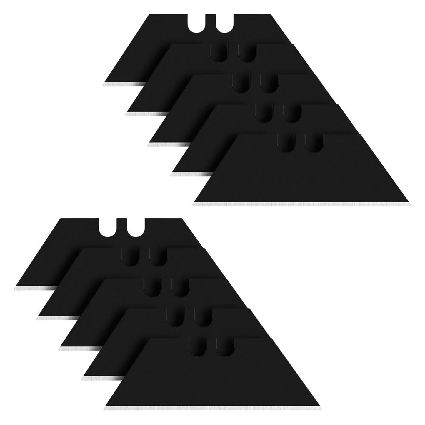 Hansa Cuttermesser-Klingen schwarz 19 mm | 41-1311.704 | 1 Pack = 10 St.