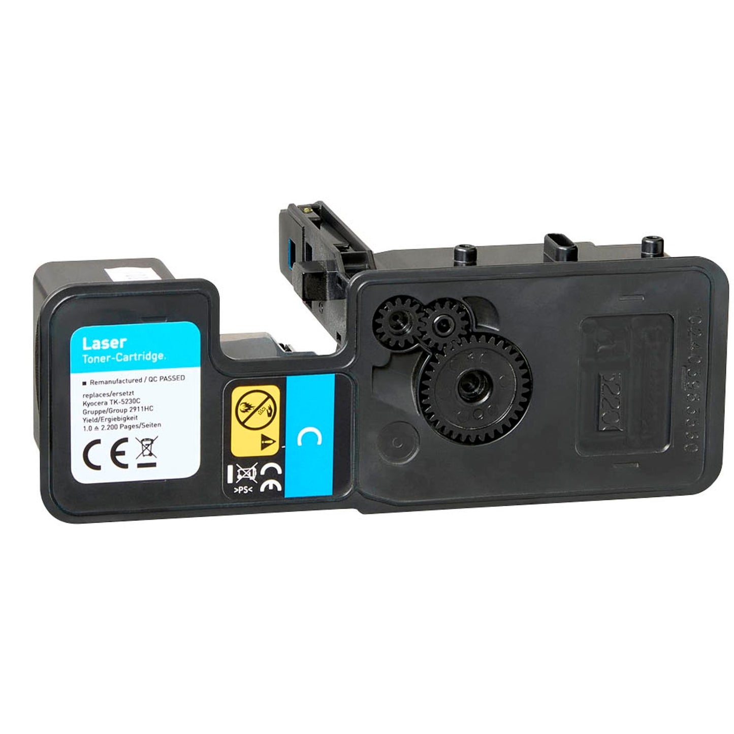 dots cyan Toner kompatibel zu KYOCERA TK-5230C | 2911,3003-DOTS