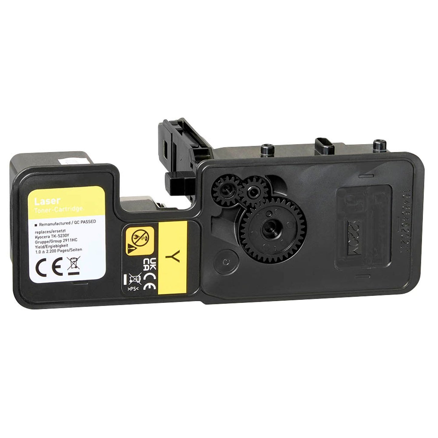 dots gelb Toner kompatibel zu KYOCERA TK-5240Y | 2912,0009-DOTS