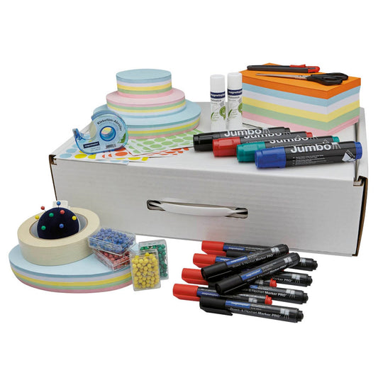 magnetoplan Moderationskoffer Trainer Basis Set 2.826 Teile | 11000
