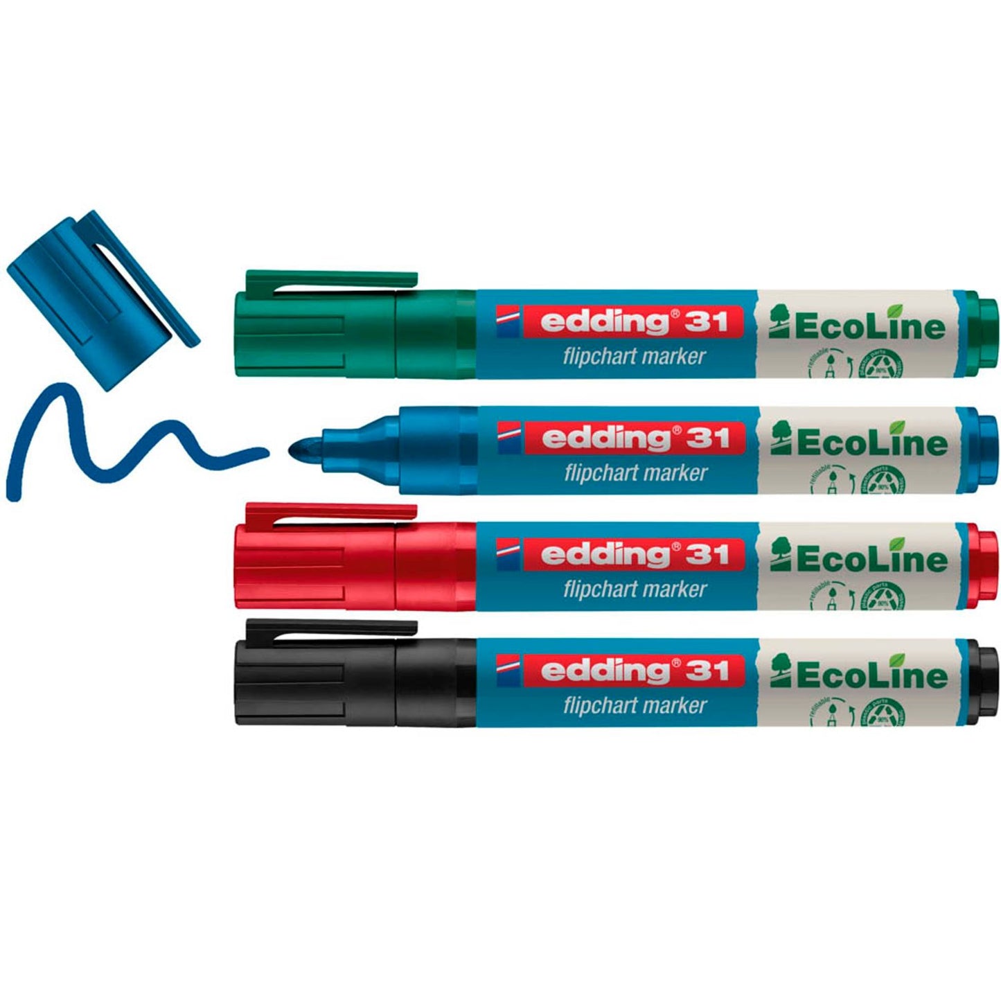 edding 31 Ecoline Flipchart-Marker 1,5 - 3,0 mm