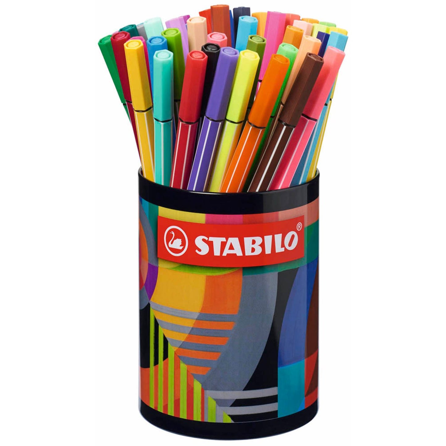 STABILO Pen 68 Filzstifte farbsortiert | 68/45-2-20 | 1 Pack = 45 St.