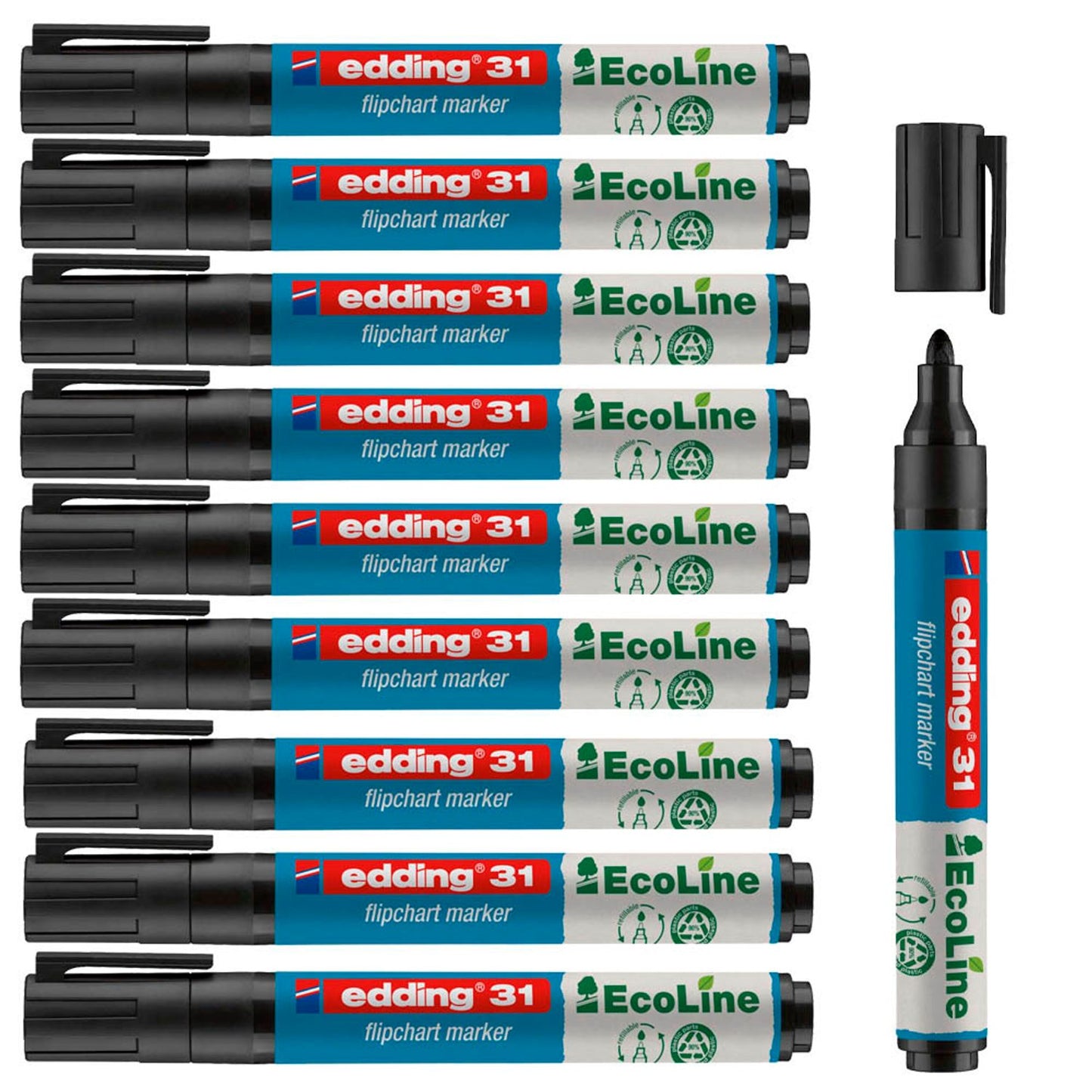 edding 31 Ecoline Flipchart-Marker 1,5 - 3,0 mm
