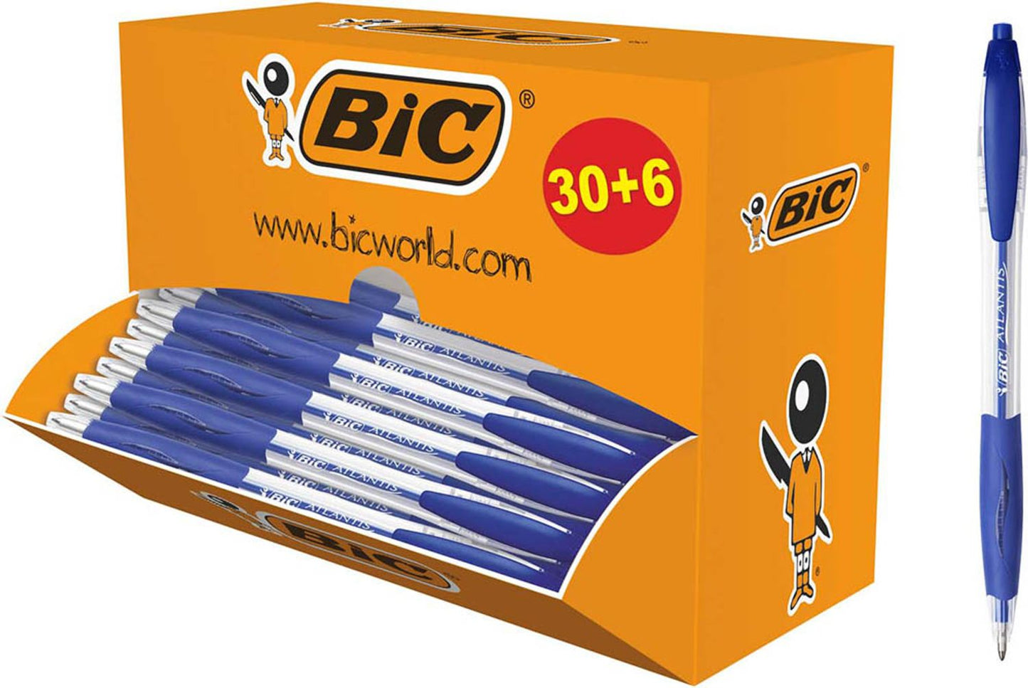 BIC Kugelschreiber ATLANTIS Classic, 36 St.