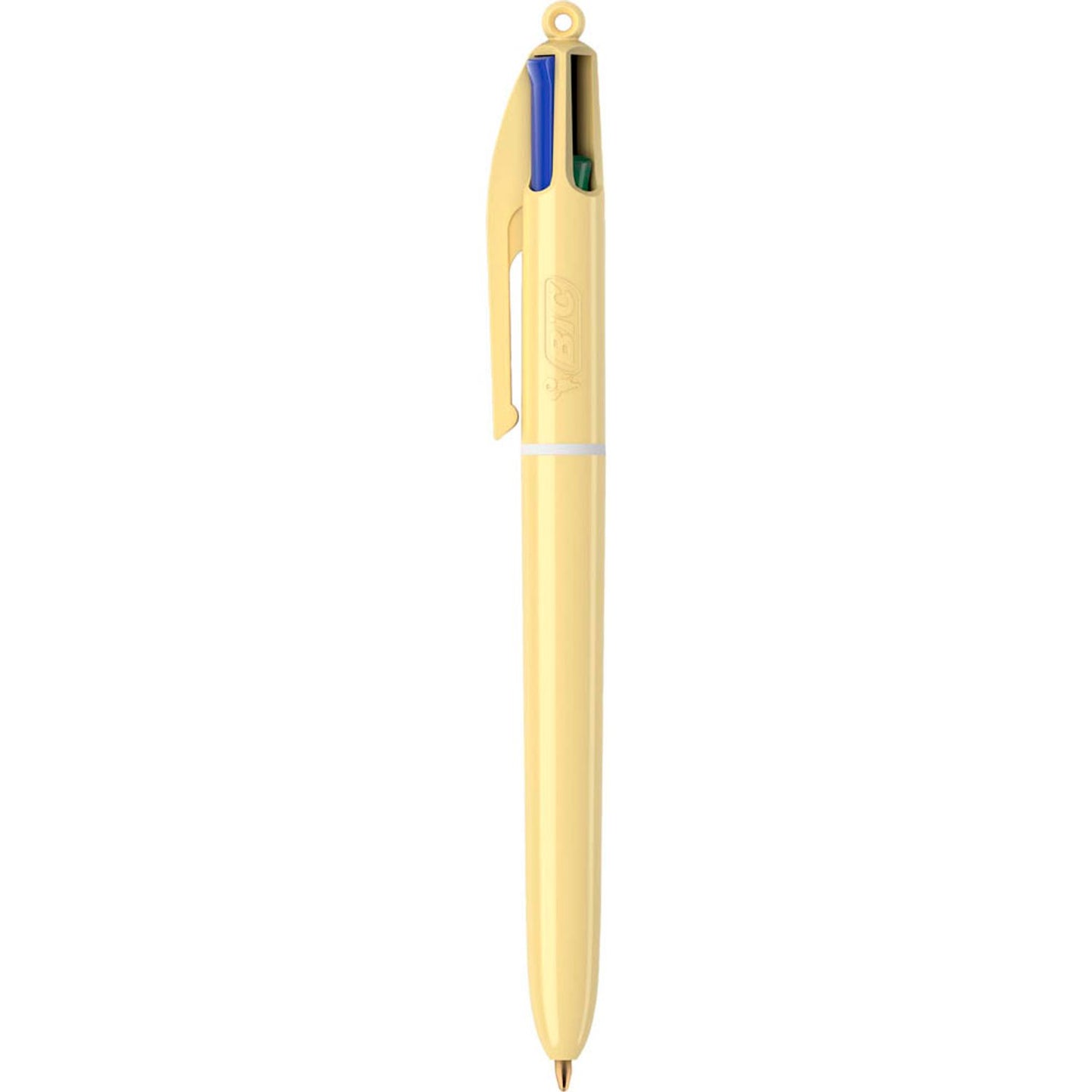 BIC 4-Farben-Kugelschreiber PASTEL <leer>, Schreibfarbe: farbsortiert