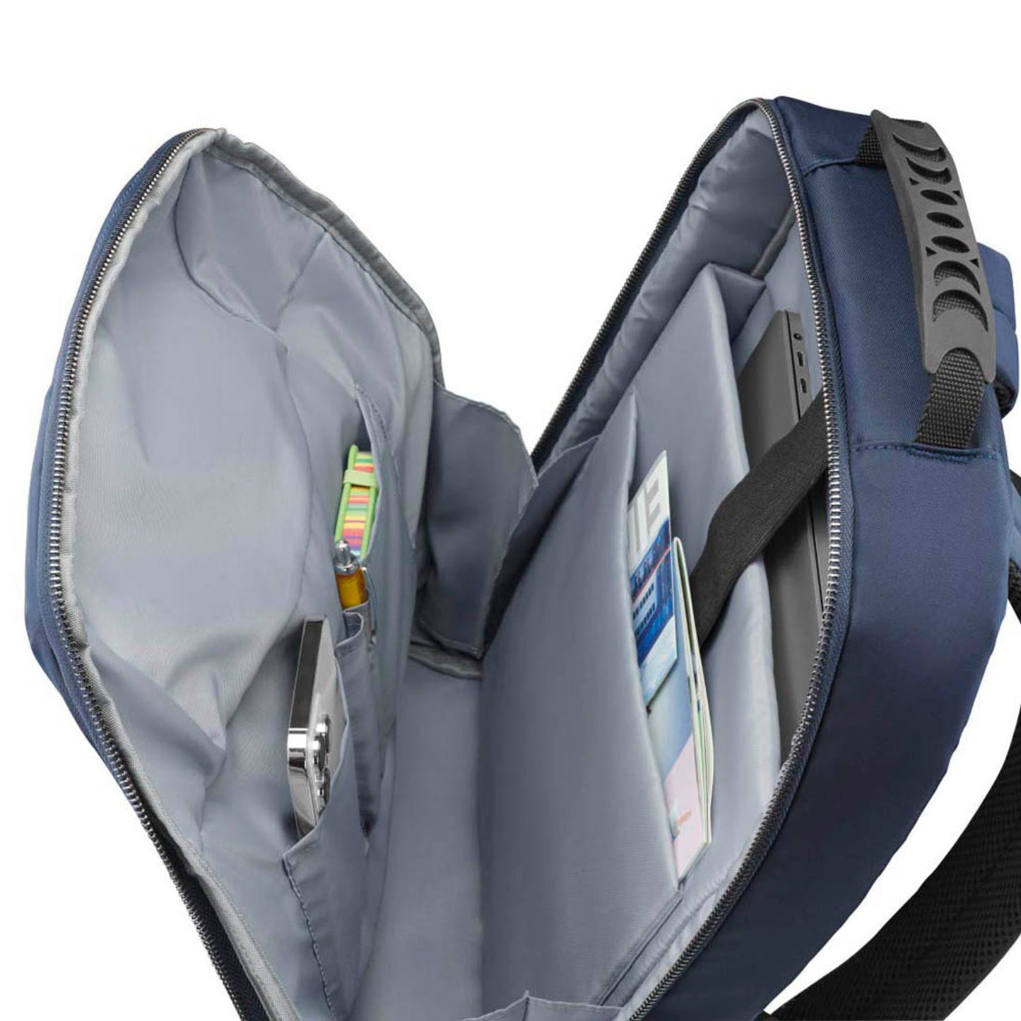 hama Laptop-Rucksack Premium Lightweight Kunstfaser blau bis 41,0 cm (16,2 Zoll) | 222045