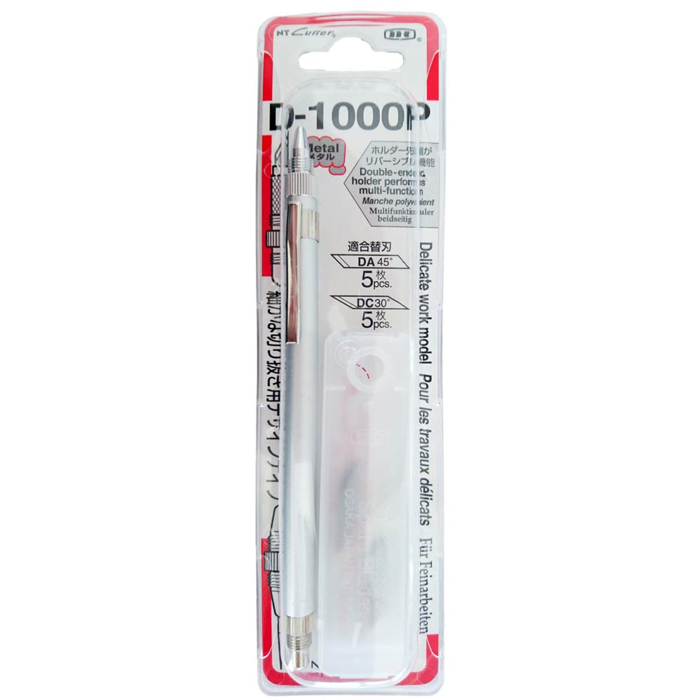 NT D-1000P Cuttermesser silber 4 mm | H1310611