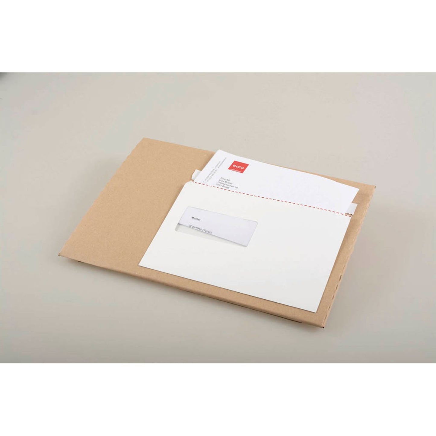 ELCO Lieferscheintaschen Quick Vitro Papier DIN C5 | 29213.00 | 1 Pack = 250 St.