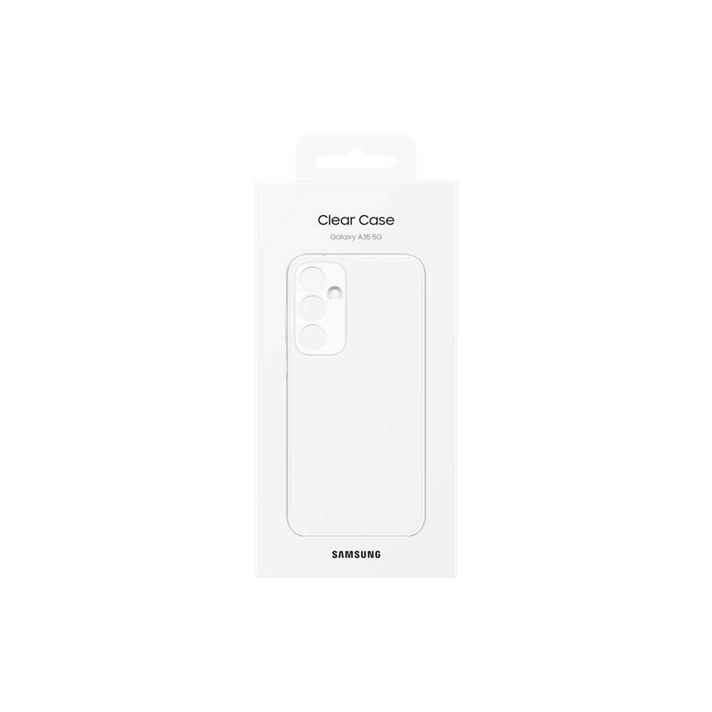 SAMSUNG Clear Case Handy-Cover für Galaxy A35 transparent | EF-QA356CTEGWW