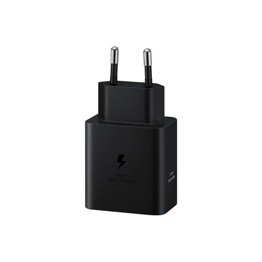 SAMSUNG Ladekabel mit Adapter schwarz, Kabellänge: 1,8 m, 45 Watt | EP-T4511XBEGEU