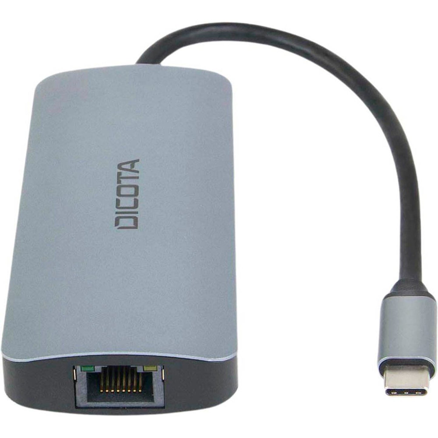 DICOTA USB-Hub 8-fach silber | D32062