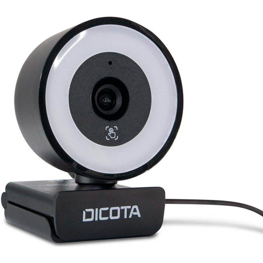 DICOTA Ringlicht Webcam schwarz | D32066