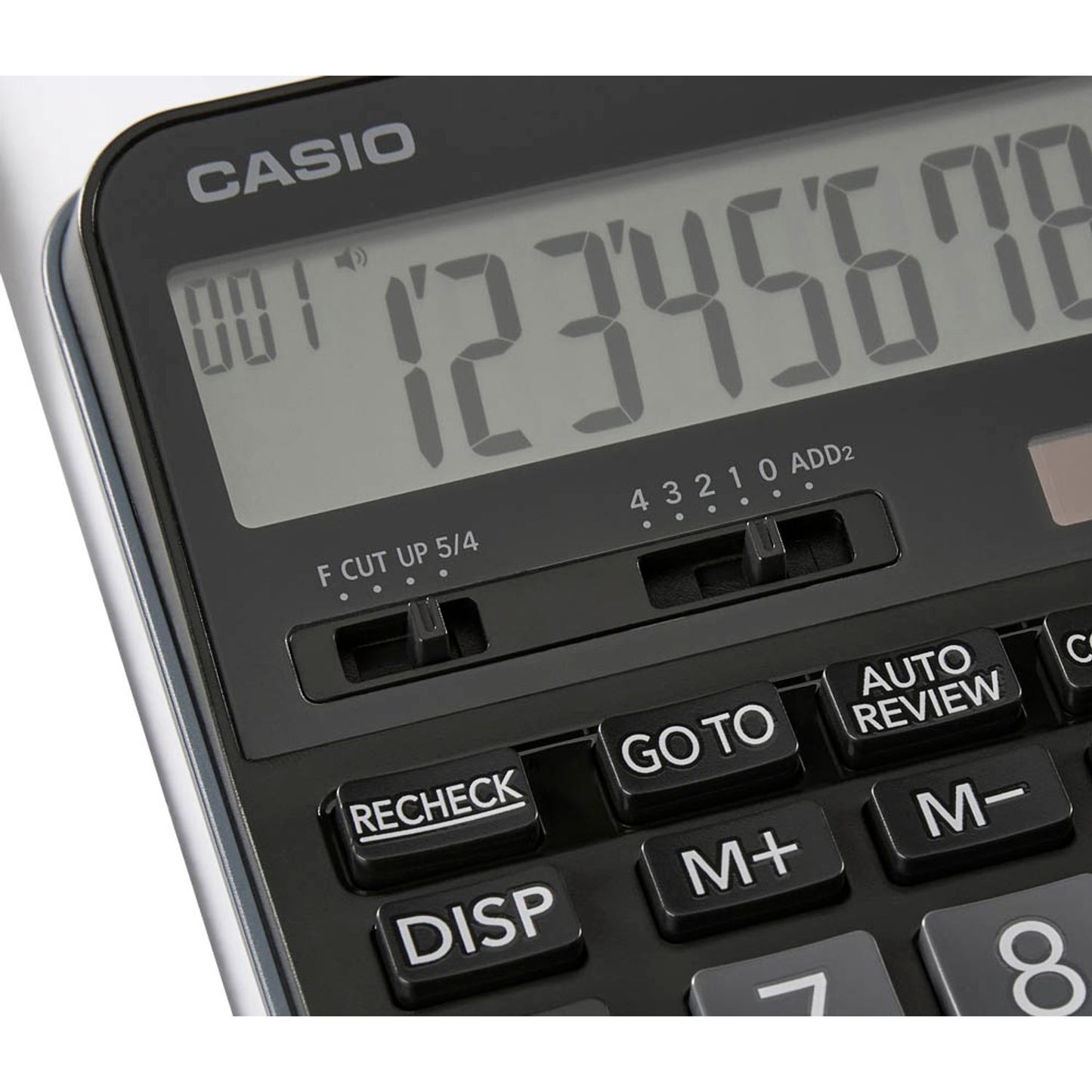 CASIO DJ-120D Plus Tischrechner schwarz | DJ-120D PLUS