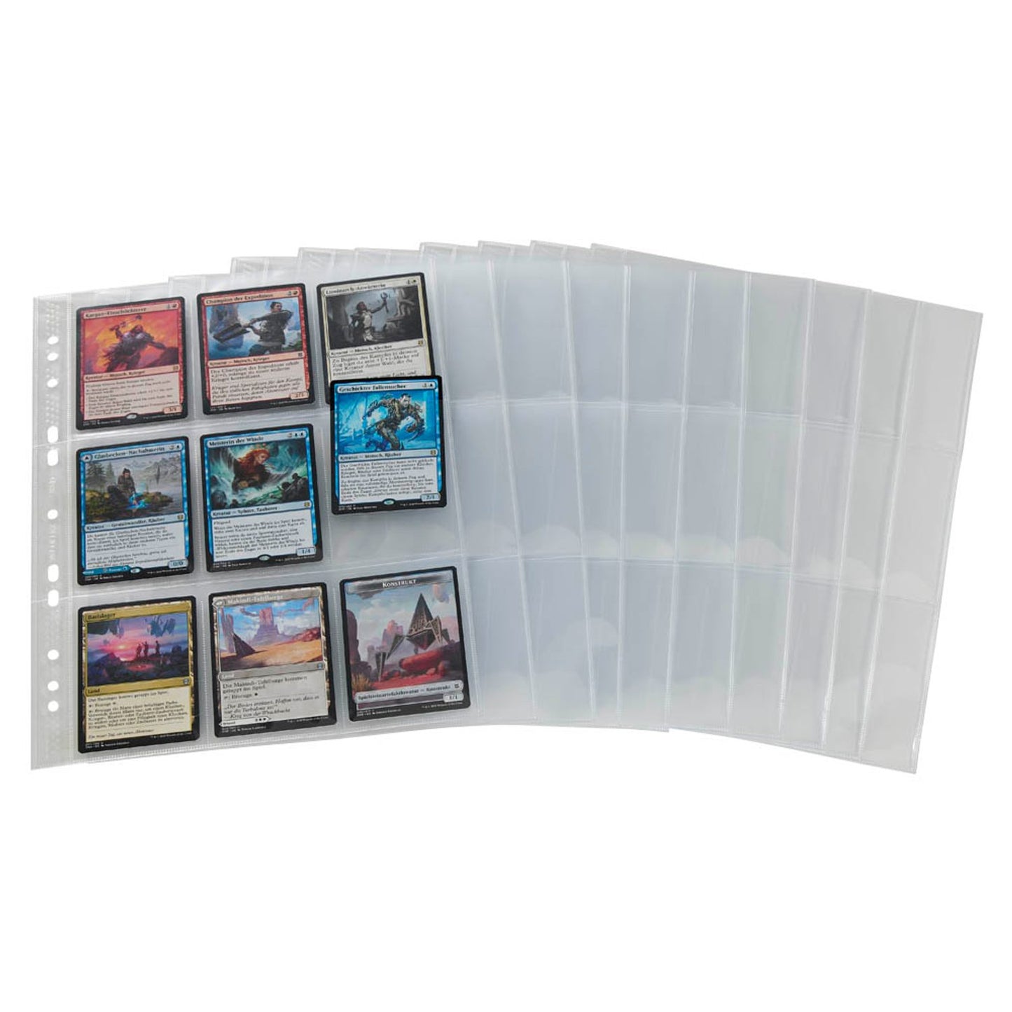 VELOFLEX Sammelkarten-Hüllen DIN A4 transparent transparent 0,14 mm | 5349010 | 1 Pack = 10 St.