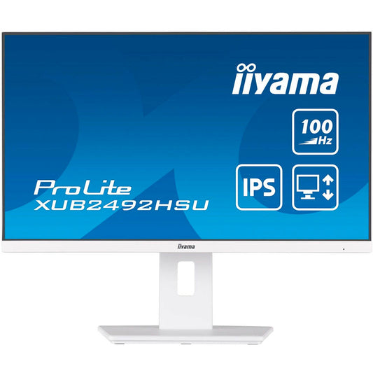 iiyama PROLITE Monitor 61,0 cm (24,0 Zoll) weiß | XUB2492HSU-W6