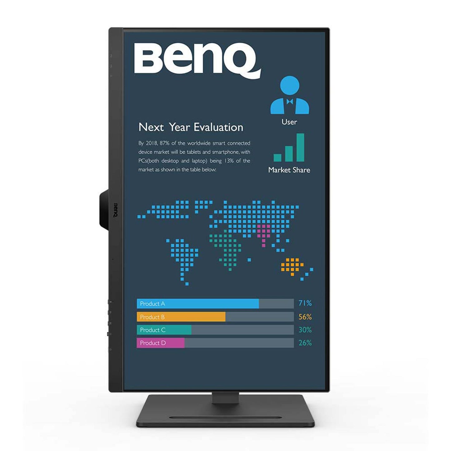 BenQ BL2790QT Monitor 69,0 cm (27,0 Zoll) schwarz | 9H.LLLLA.TPE