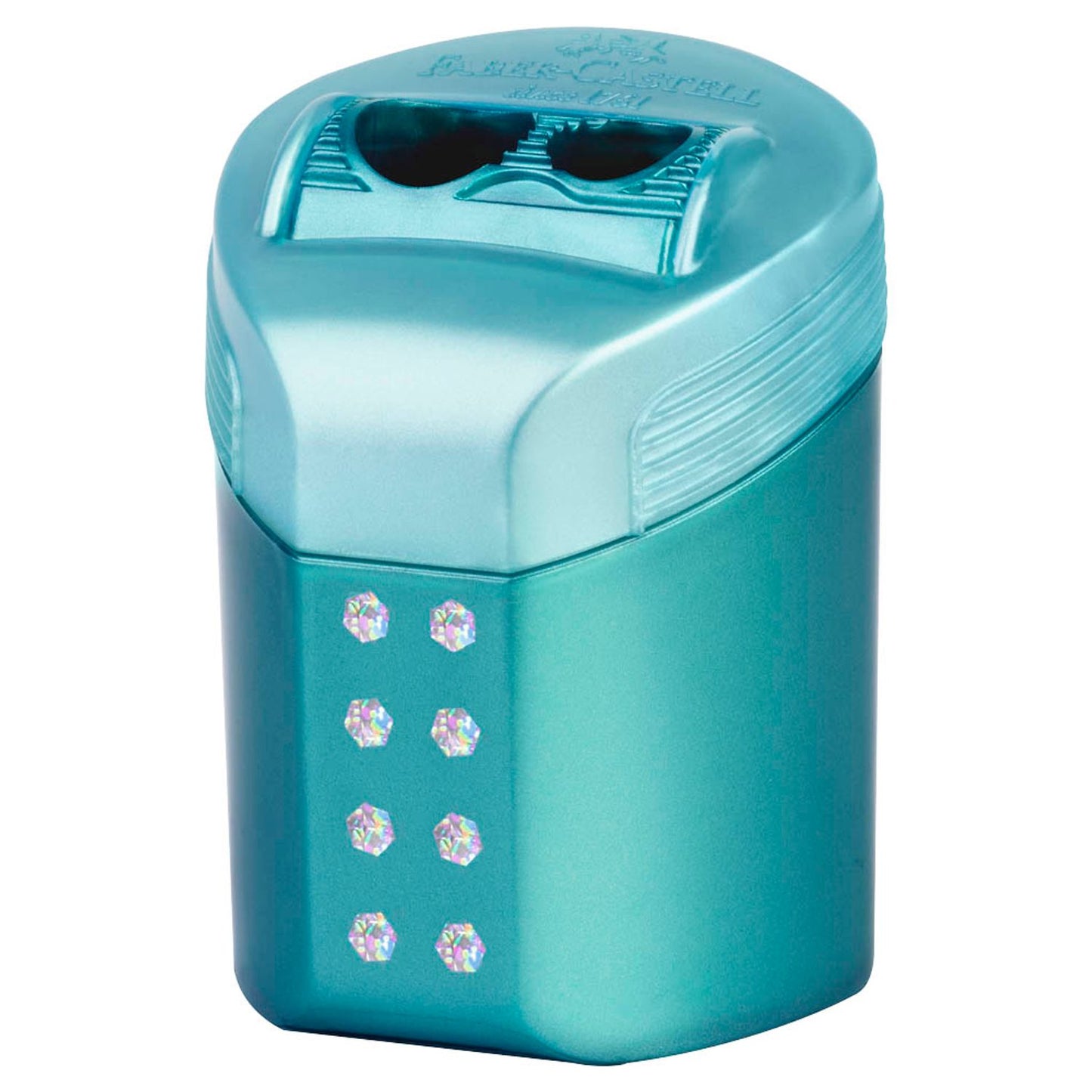 FABER-CASTELL Dosenspitzer doppelt RollOn Sparkle farbsortiert | 183900