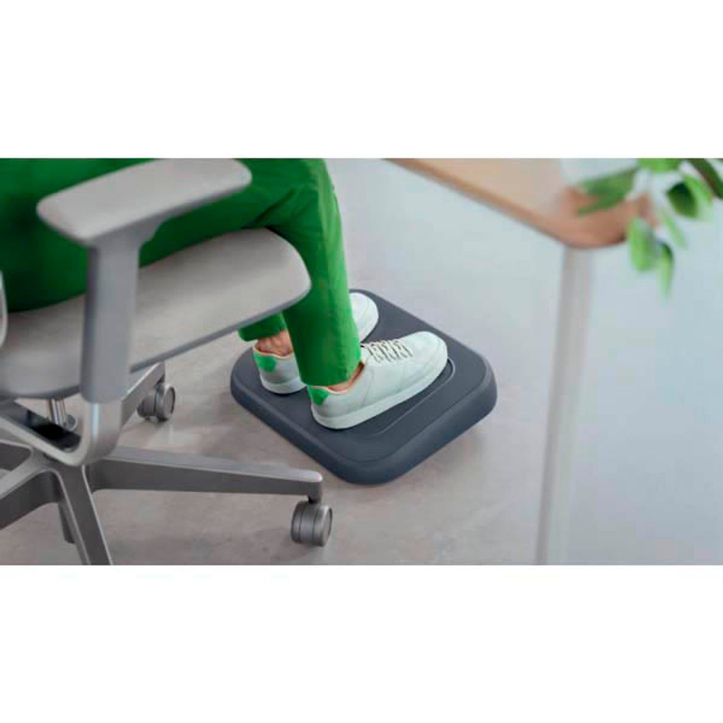 LEITZ Fußstütze Ergo grau Kunststoff | 65460089