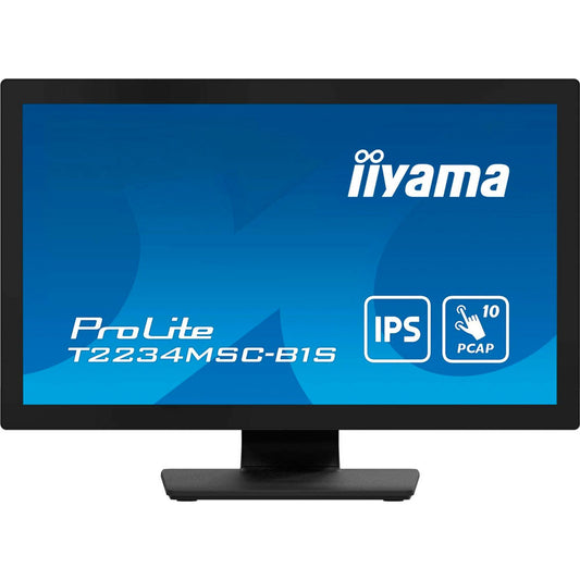 iiyama ProLite Monitor 55,0 cm (22,0 Zoll) schwarz | T2234MSC-B1S