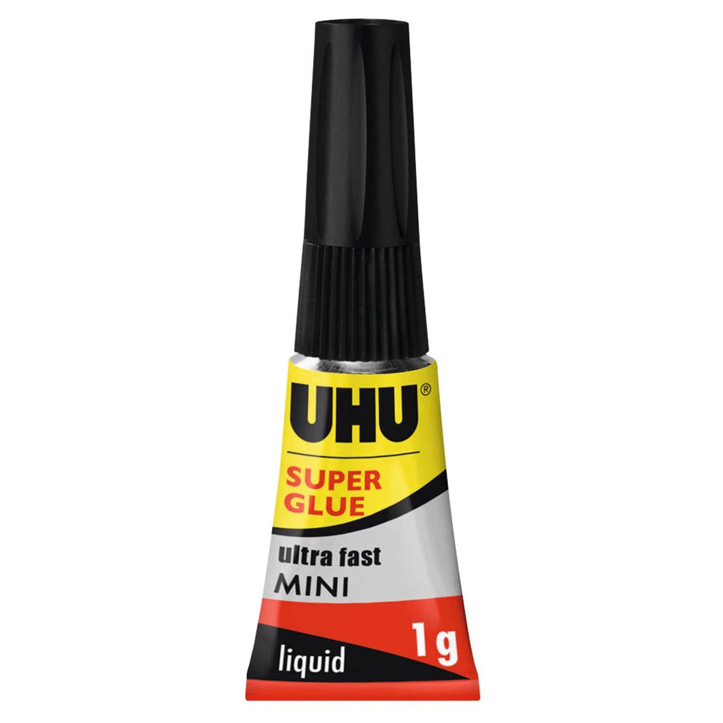 UHU Minis Sekundenkleber 3x 1,0 g | 45415 | 1 Pack = 3 St.