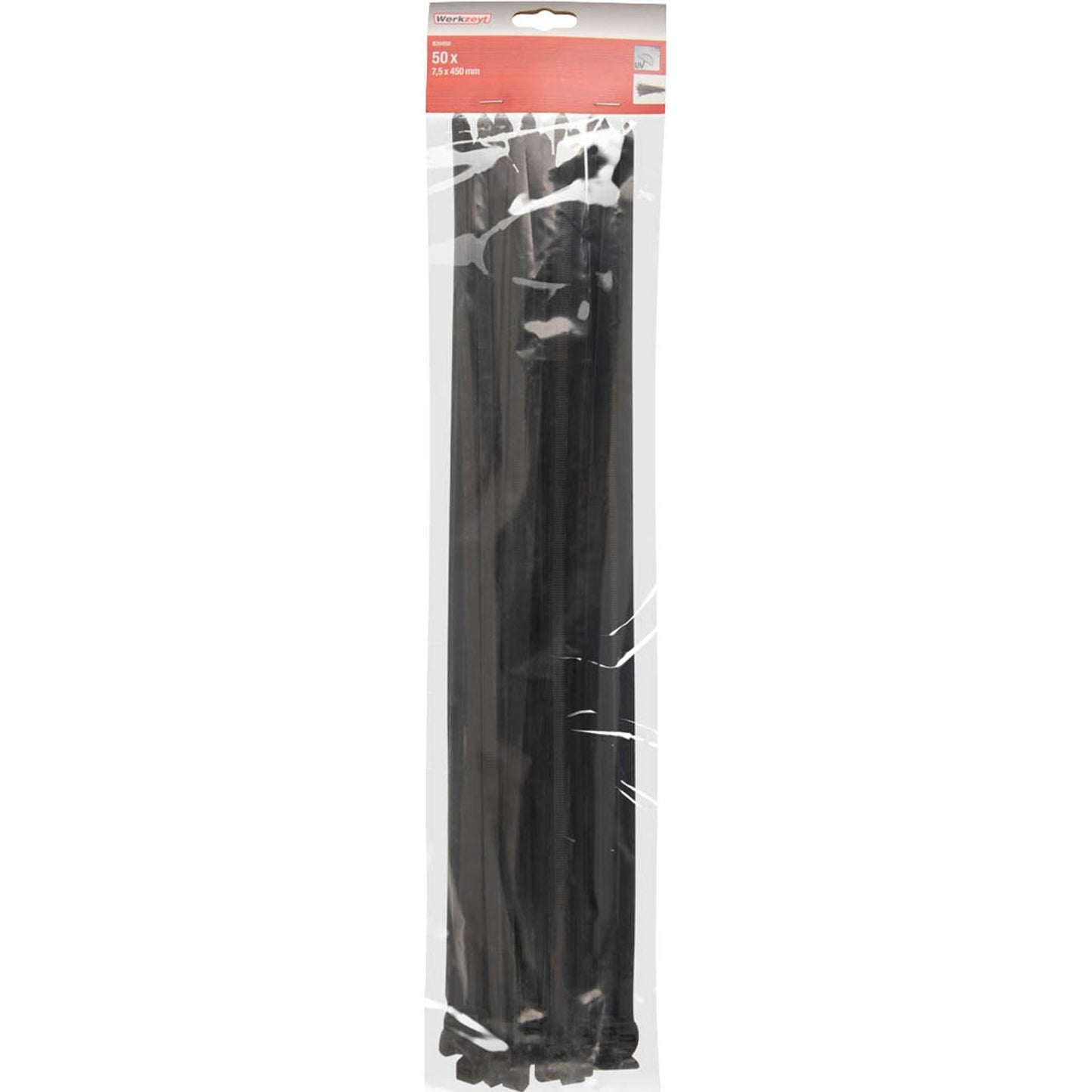 Werkzeyt Kabelbinder schwarz | B20450 | 1 Pack = 50 St.