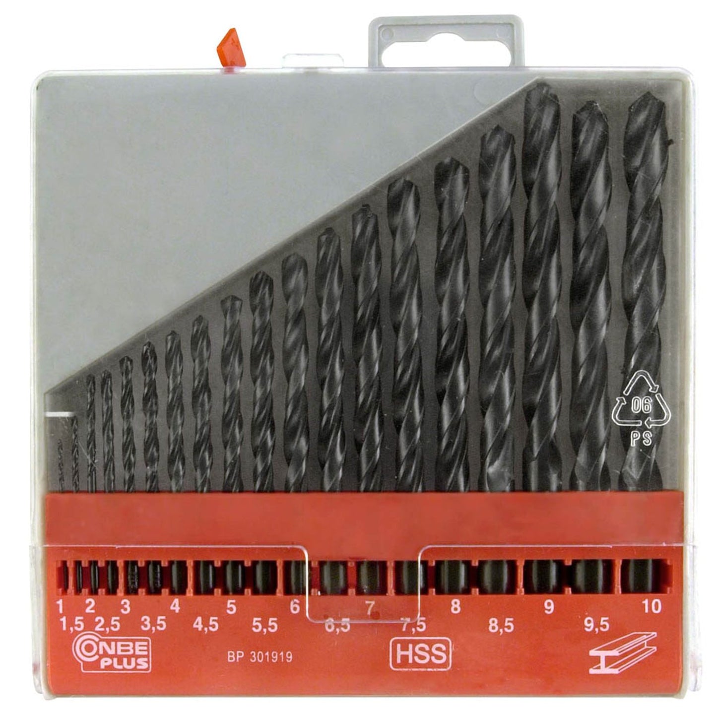 CON:P Bohrer-Set, 19-teilig | BP301919