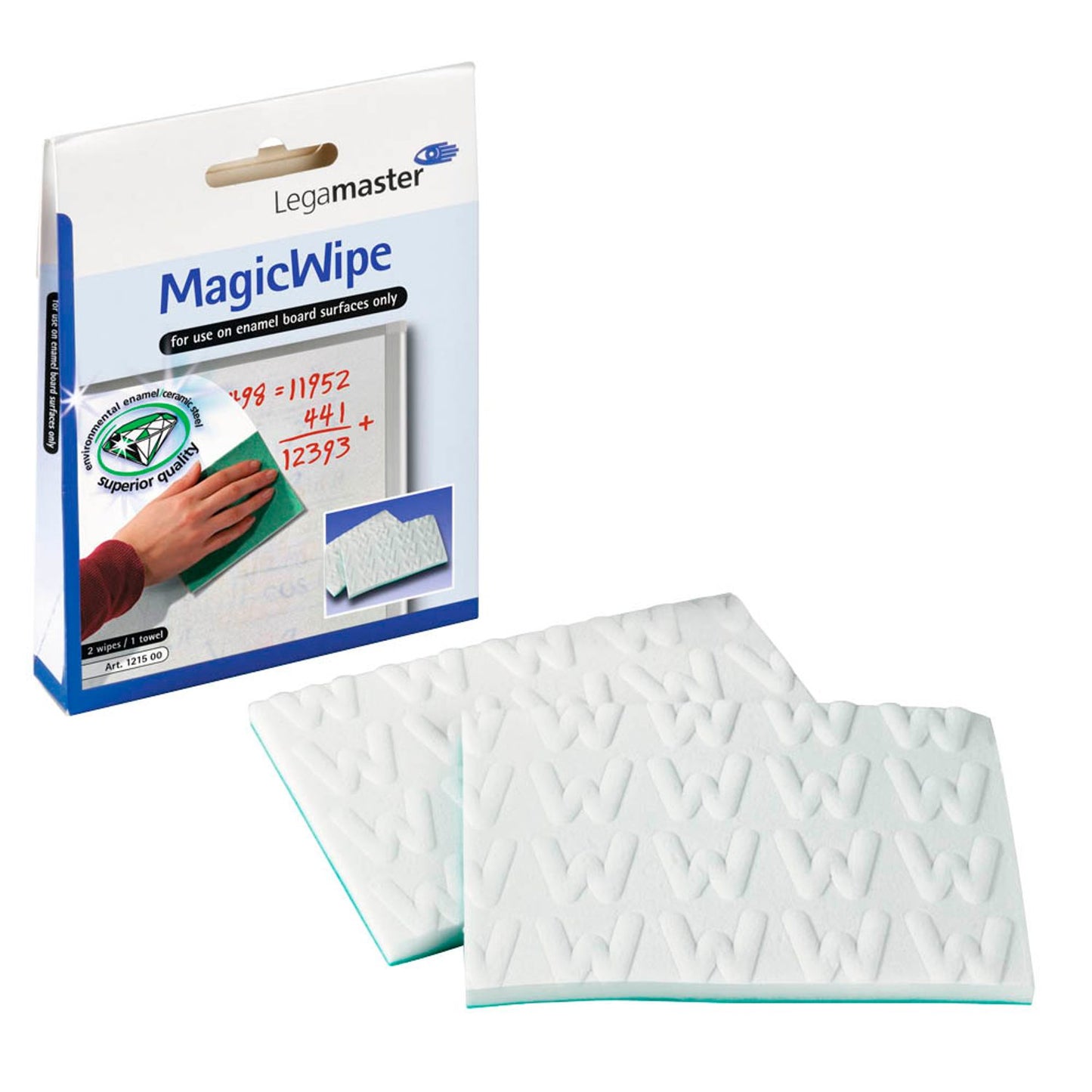 Legamaster Tafellöscher Magic Wipe | 7-121500 | 1 Pack = 2 St.