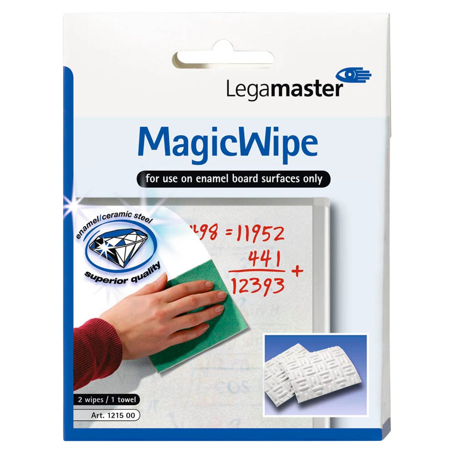 Legamaster Tafellöscher Magic Wipe | 7-121500 | 1 Pack = 2 St.