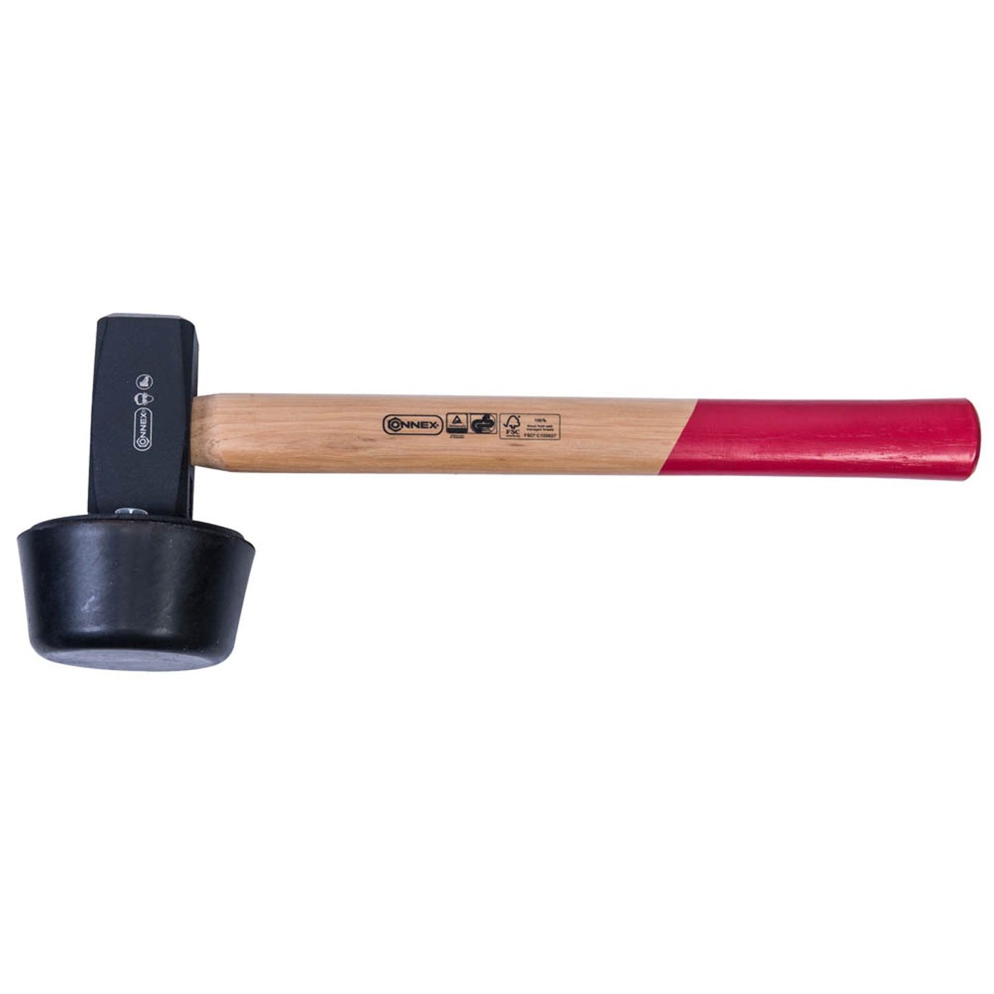 CONNEX Fliesenlegerhammer 2.400 g Kopf: Gummi | COX622256