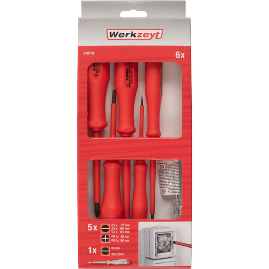 Werkzeyt Schraubendreher-Set VDE 6-tlg | B20702
