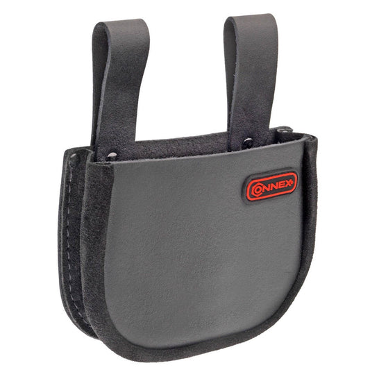 CONNEX Nageltasche Leder schwarz, rot | COX610810
