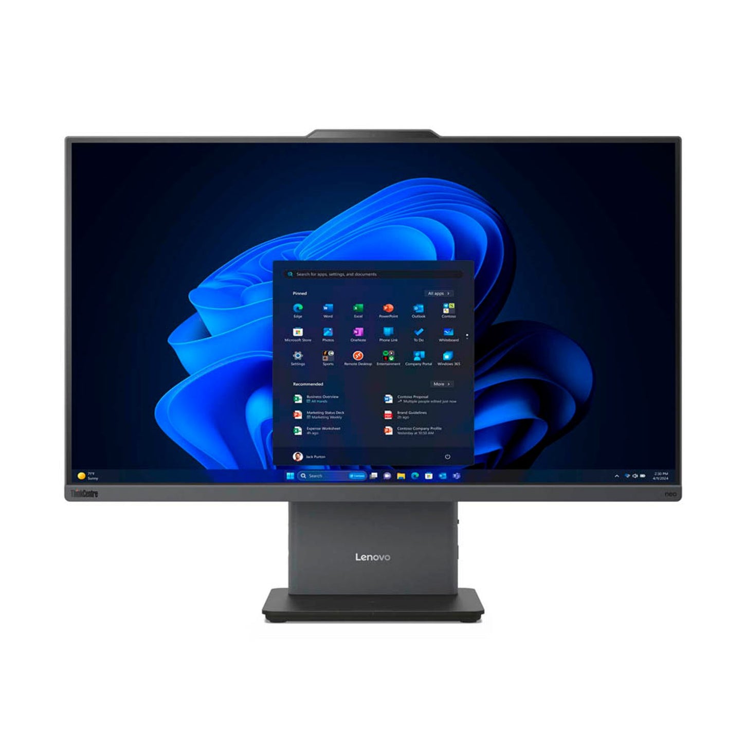 Lenovo ThinkCentre neo 50a 27 Gen 5 All-in-One PC, 16 GB RAM, 512 GB SSD, Intel® Core™ i5-13420H | 12SB000FGE