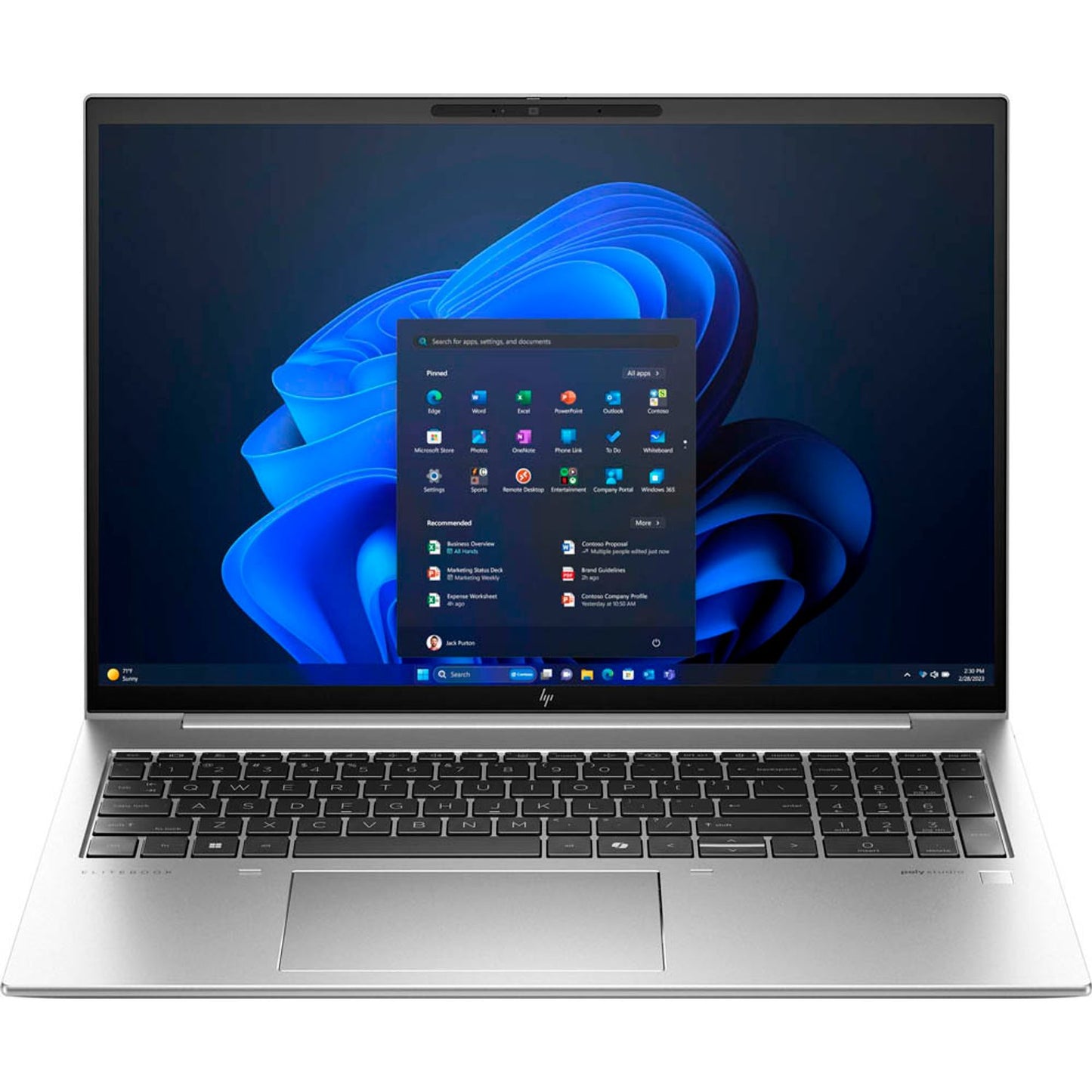 HP EliteBook 860 G11 Convertible Notebook 40,6 cm (16,0 Zoll), 16 GB RAM, 512 GB SSD, Intel Core i7-155U | 9G0K6ET#ABD